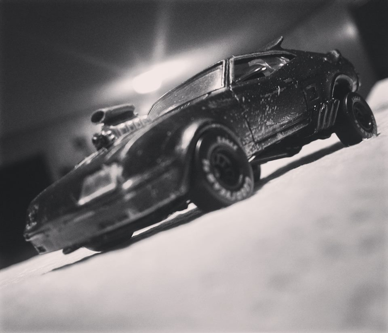 Illustration for article titled Mad Max: Custom HotWheels Interceptor.